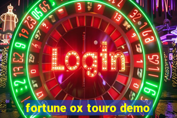 fortune ox touro demo